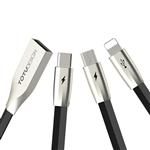 Totu Design USB To MircroUSB/ Lightning/Tyoe-C Cable