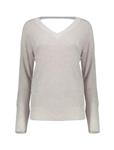 پلیور ویسکوز یقه گرد زنانه  Women Viscose V-Neck Sweater