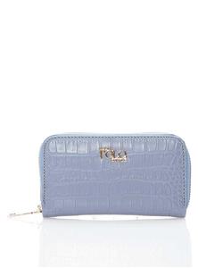 کیف پول زنانه آبی سوسماری   B.f.g Polo Style 413314
