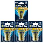Varta LongLife Alkaline AAA And AA Battery Pack of 8
