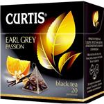 بسته چای کیسه ای کورتیس مدل Earl Grey Passion-بسته 20 عددی