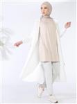 tunik زنانه سنگی آستین دار ساده   Everyday Basic 374001