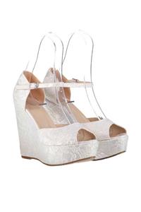 klasik topuklu ayakkabi زنانه سفید     Trendyolmilla 3670570C41523347551 