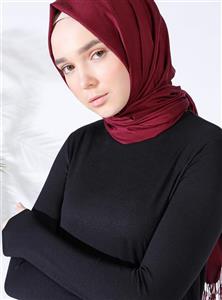 tunik زنانه مشکی ساده   Everyday Basic 373948 