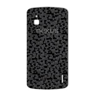 برچسب تزئینی ماهوت مدل Silicon Texture مناسب برای گوشی  Google Nexus 4 MAHOOT Silicon Texture Sticker for Google Nexus 4