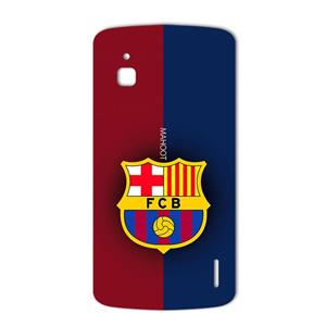 برچسب تزئینی ماهوت مدل BARCELONA Design مناسب برای گوشی Google Nexus 4 MAHOOT Sticker for 