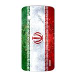 برچسب تزئینی ماهوت مدل IRAN-flag Design مناسب برای گوشی  Google Nexus 4