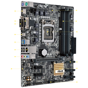 
مادربرد ایسوس ASUS H110M-A/M.2 LGA 1151 DDR4 
