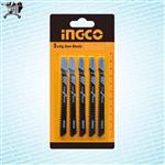 ست تیغه اره عمود بر چوب 5 عددی اینکو INGCO BLADE IS PERPENDICULAR NUMERICAL 5 JBT111C