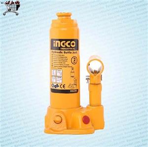 جک روغنی 2 تن صنعتی اینکو INGCO HCHYDRAULIC BOTTLE JACK HBJ202 