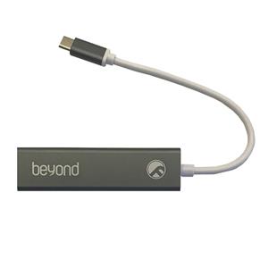 هاب سه پورت USB C بیاند مدل BA 490 Beyond 3 Ports Hub 