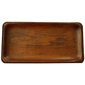 سینی چوبی شیجا تخت سایز کوچک Shija flat wooden tea tray small size