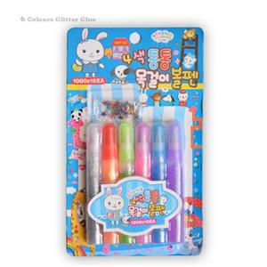 چسب اکلیلی 6 رنگ