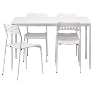 میز ناهارخوری 4 نفره ایکیا مدل MELLTORP IKEA ADDE Table and chairs 