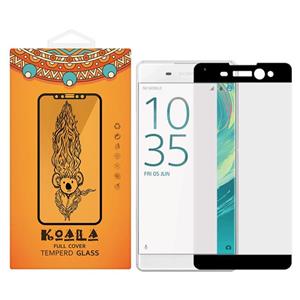 محافظ صفحه نمایش شیشه ای کوالا مدل Full Cover مناسب برای گوشی موبایل سونی Xperia XA Ultra KOALA Full Cover Glass Screen Protector For Sony Xperia XA Ultra