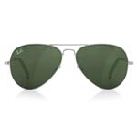 عینک آفتابی خلبانی مدل Aviator Large Metal Grey