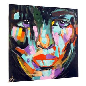 تابلو نقاشی گالری آلاپریما  طرح هیاهو مدل TU18