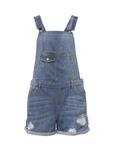 سرهمی جین بندی  زنانه Women Denim Strap Jumpsuit