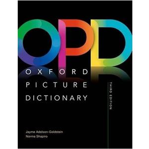 کتاب زبان  اثر  مولفان Oxford Picture Dictionary OPD 3rd-CD