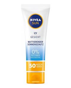 کرم ضد آفتاب نیوآ سری UV Gesicht با Spf50 حجم 50 میلی لیتر Nivea UV Gesicht Spf50 Anti Aging Sunscreen 50ml