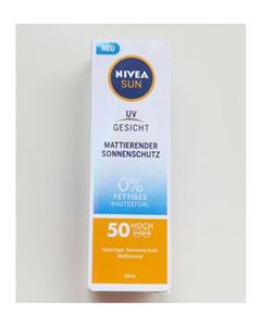 کرم ضد آفتاب نیوآ سری UV Gesicht با Spf50 حجم 50 میلی لیتر Nivea UV Gesicht Spf50 Anti Aging Sunscreen 50ml
