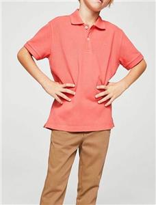 پولوشرت نخی آستین کوتاه پسرانه\t Boys Cotton Short Sleeve Polos 