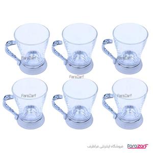 سرویس چای خوری 6 پارچه MGS مدل CC04