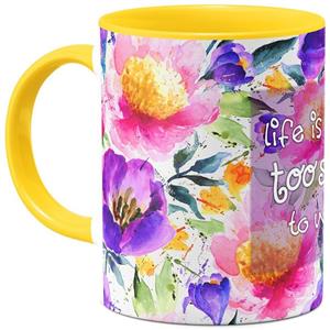 ماگ هیدورا طرح Life Is Too Short