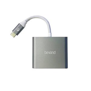 هاب سه پورت USB-C بیاند مدل BA-410 Beyond BA-410 3 Ports USB-C Hub