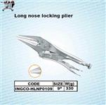 انبرقفلی 9 اینچ دم باریک اینکوINGCO LONG NOSE LOCKING PLIER HLNP0109