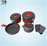 ظروف غذایی کوهنوردی Alocs Set Seven Pieces Cookware CW-C06S