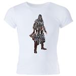 تی شرت زنانه گالری واو طرح Assassin s Creed، Ezio III کد CT20216