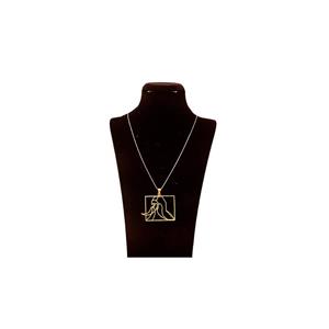 گردنبند طلا 18 عیار گالری ایران مدل مقبره کوروش Iran Galery kourosh Gold Necklace