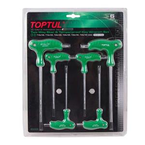 ست پیچگوشتی آلن دو طرفه تاپ تول مدل 0602