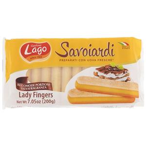 بیسکوییت لیدی فینگر لاگو مقدار 200 گرم Lago Biscuit Lady Fingers 200gr