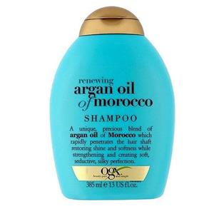 شامپو تقویت کننده مو او جی ایکس مدل Ogx Argan Oil حجم 385 میلی لیتر شامپو ترمیم کننده روغن آرگان ارگانیکس