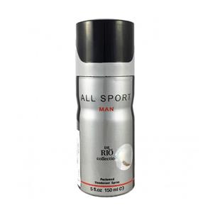 اسپری ضد تعریق مردانه ریو کالکشن مدل Rio All sport حجم 150 میلی لیتر 150ml 