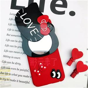 قاب ژله ای آینه ای اپل  iphone 7  Hello Kitty mirror case for iphone 7