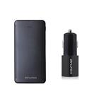 awei X15 10000mAh power bank with car charger