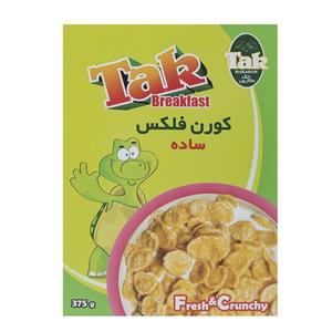 کورن فلکس ساده تک ماکارون مقدار 375 گرم Tak Makaron Simple Corn Flakes 375gr