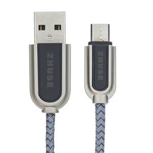 کابل تبدیل USB به microUSB ژوس مدل ZS-DC-030V طول 1 متر Zhuse ZS-DC-030V USB to microUSB Cable 1m