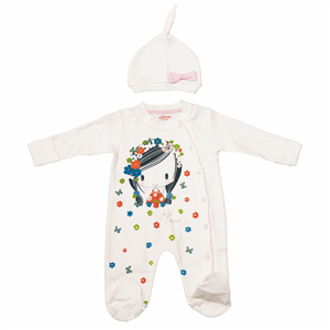 لباس سرهمی عزیز به به مدل 6402 Azizi Bebe 6402  Patch Clothes