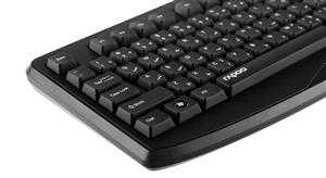 کیبورد و ماوس رپو مدل NX1720  با حروف فارسی Rapoo NX1720 Keyboard and Mouse With Persian Letters