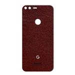 برچسب تزئینی ماهوت مدلNatural Leather مناسب برای گوشی  Google Pixel XL