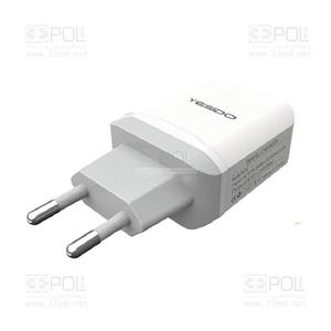 شارژر Yesido Travel Charger Dual USB YC10