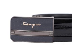 کمربند چرم فراگامو مدل SHF14  Leather Belt Model Ferragamo SHF14 Black