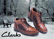 نیم بوت چرمی مردانه Clarks