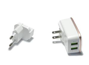 شارژر دیواری 2 پورت LDNIO