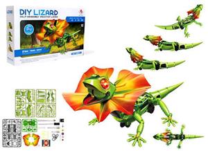 کیت آموزش رباتیک مدل آفتاب پرست CUTE SUNLIGHT DIY LIZARD