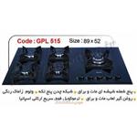 اجاق گاز شیشه ای پازتیو مدل gpl-515